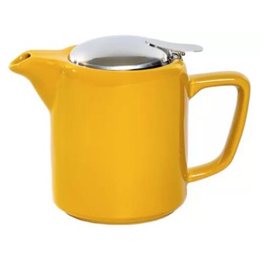 Чайник заварочный Феличита 500мл с фильтром горчица — Городок мастеров