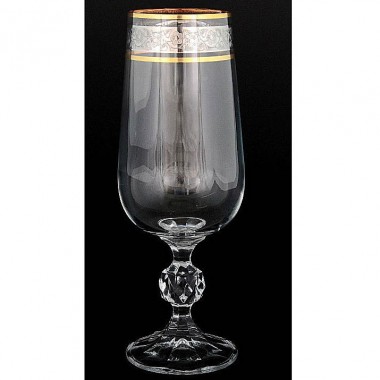 Набор бокалов для шампанского Crystalite Bohemia &quot;Claudia&quot; 280мл 6шт панто (01251) — Городок мастеров