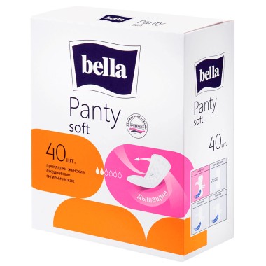 Прокладки ежедневные Bella Panty Soft 40шт — Городок мастеров
