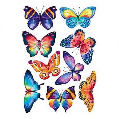Декоретто AI 1006 Акварельные бабочки — Городок мастеров