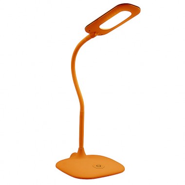 Настольная лампа светодиодная с гибкой стойкой 7W TL-319 Artstyle 52940 цвет оранжевый — Городок мастеров