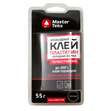 Клей холодная сварка термостойкая 55г (1/12) — Городок мастеров