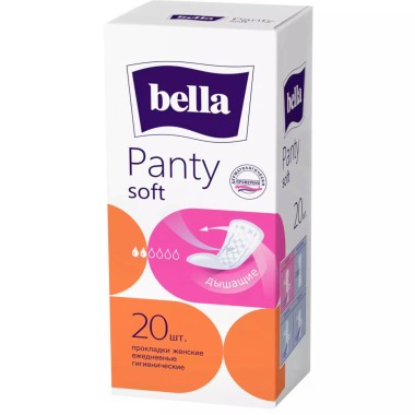 Прокладки ежедневные Bella Panty Soft 20шт — Городок мастеров