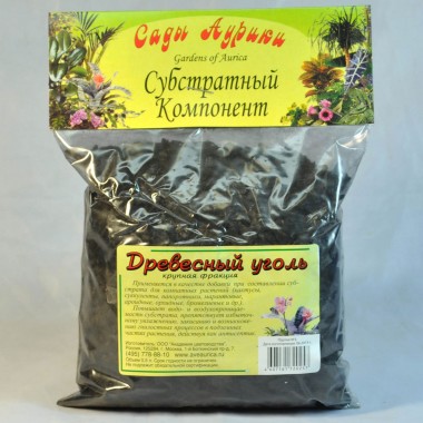 Субстрат &quot;Древесный уголь&quot; 0,5 л Сады Аурики, фракция — Городок мастеров