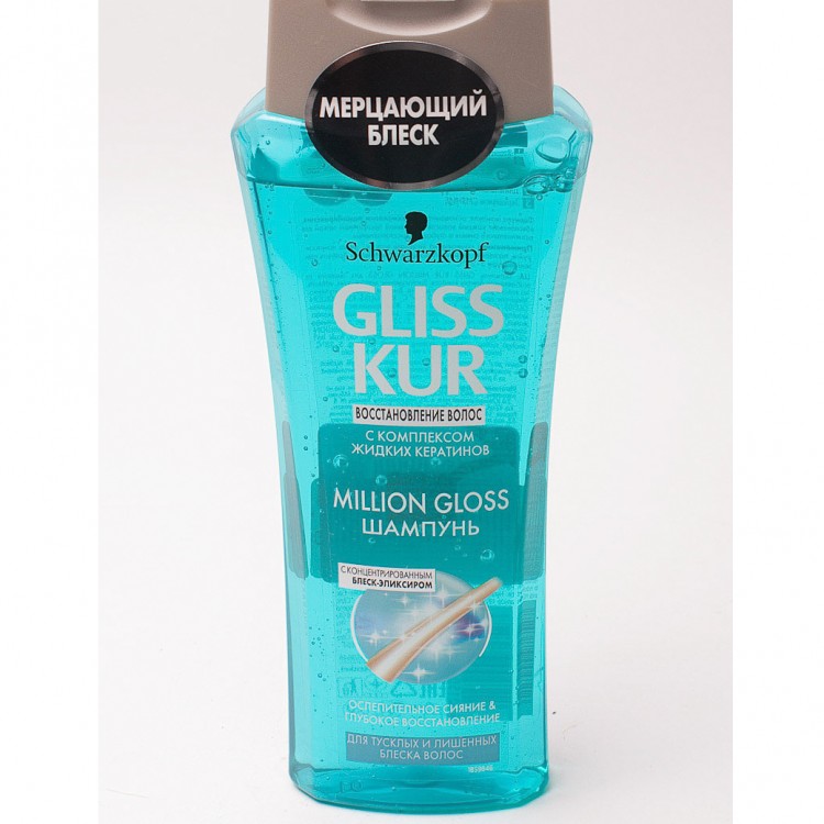 Маска для волос gliss kur million gloss эффект ламинирования 150 мл