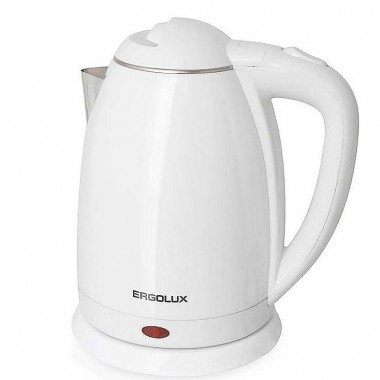 Чайник электрический 1,8 литра из нержавеющей стали Ergolux ELX-KS02-C01 — Городок мастеров