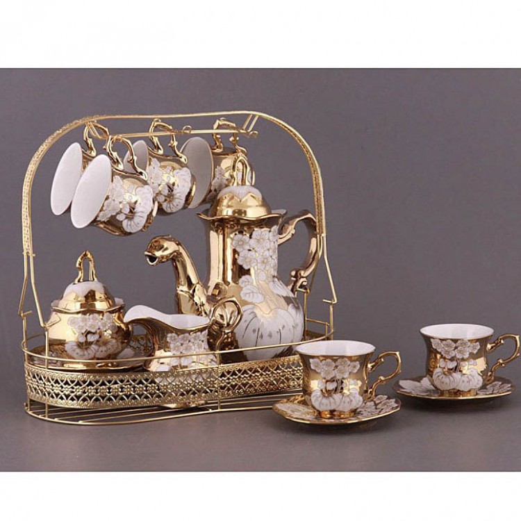 Купить чайный сервиз недорогие. Regent Silverware чайный сервиз. Чайный сервиз ВНР - 1862/15 пр.на 6 персон (золот. Арнам.)/(х8). Сервиз чайный 15пр vendange. Florence Porcelain чайный сервиз.