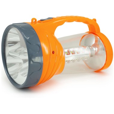 Фонарь светодиод Красная цена 324 Светлячок аккумуляторный, 3LED 1W+кемпинг 24 SMD — Городок мастеров