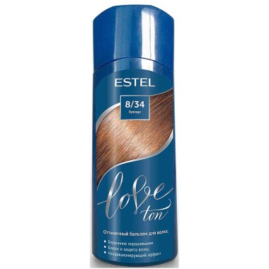 Краска для волос Estel Love Ton Оттеночный бальзам 8/34 Бренди — Городок мастеров
