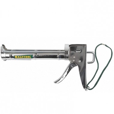 Пистолет Kraftool Industrial для герметиков полукорпусной хромированный 320мл — Городок мастеров