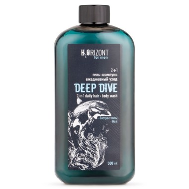 Гель для душа Family Cosmetics Deep Dive 2в1 для мужчин 500 мл — Городок мастеров