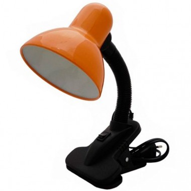 Настольная лампа на прищепке E27 1х60W TLI-202 Artstyle 52624 цвет оранжевый — Городок мастеров