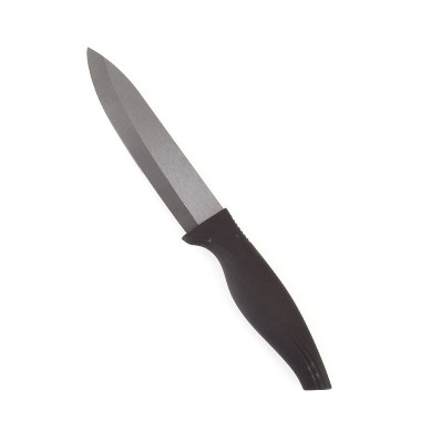 Нож кухонный керамический 12,5 см Nouvelle Daily черное лезвие 9903467 — Городок мастеров