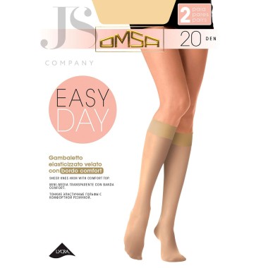 Гольфы женские Omsa &quot;Easy Day&quot; 20 Den S/M цвет карамель 2 шт — Городок мастеров