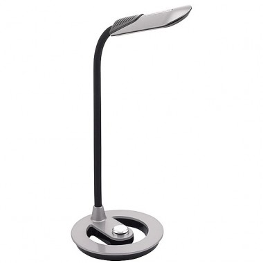 Настольная лампа светодиодная с гибкой стойкой 6W TL-313 Artstyle цвет серебро 52933 — Городок мастеров