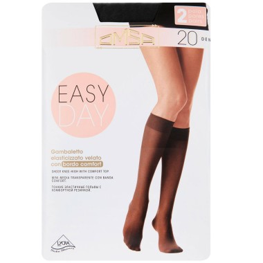 Гольфы женские Omsa &quot;Easy Day&quot; 20 Den S/M цвет черный 2 шт — Городок мастеров