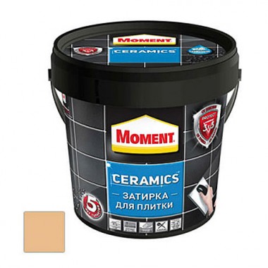 Затирка для плитки Moment Ceramics 1 кг цвет карамель — Городок мастеров