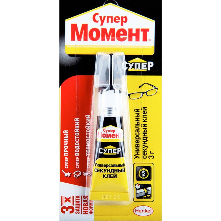 Купить Клей Супер Момент Секундный