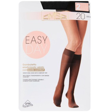 Гольфы женские Omsa &quot;Easy Day&quot; 20 Den M/L цвет черный 2 шт — Городок мастеров