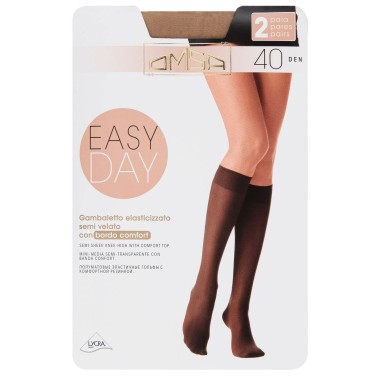 Гольфы женские Omsa &quot;Easy Day&quot; 40 Den S/M цвет карамель 2 шт — Городок мастеров