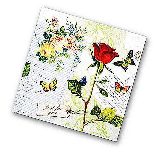 2 х слойные. Салфетки бумажные Art Bouquet, азулежу. Бабочки Deluxe салфетки Bouquet. Бумажные салфетки ана 20 шт.