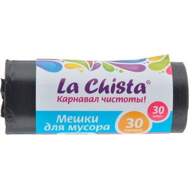 Пакет для мусора La Chista 30л 30шт — Городок мастеров