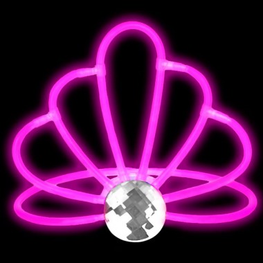 Маскарад Корона Светящаяся диадема розовая 27х8,5х1,5 см Феникс-Презент 80251 — Городок мастеров