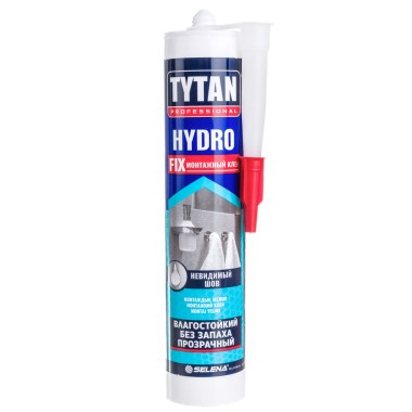 Клей монтажный акрилатный Tytan &quot;Hydro Fix&quot; 310 мл прозрачный — Городок мастеров