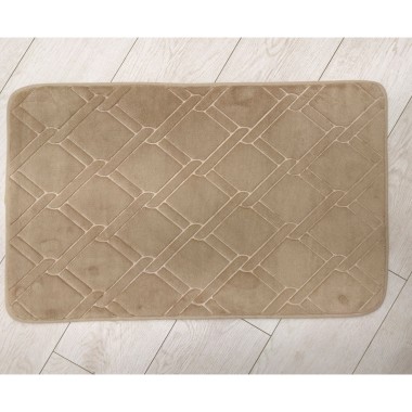 Коврик в/к Fresh  50*80 Звенья песочный — Городок мастеров