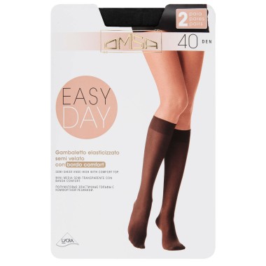Гольфы женские Omsa &quot;Easy Day&quot; 40 Den S/M цвет черный 2 шт — Городок мастеров