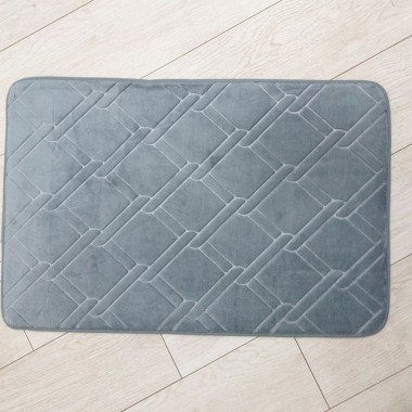 Коврик в/к Fresh  50*80 Звенья серый — Городок мастеров