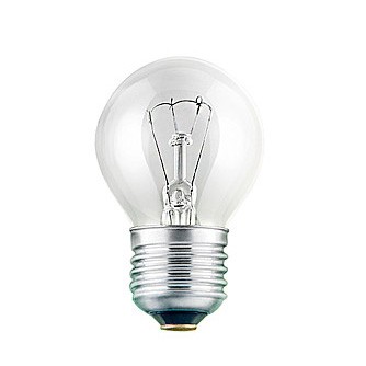 Лампа накаливания Favor P45 60W E27 CL шарик прозрачный — Городок мастеров