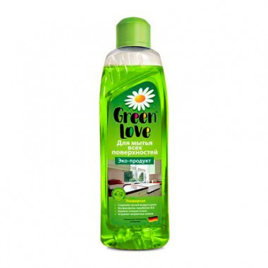 Средство для мытья всех поверхностей универсальное Green Love 1 л — Городок мастеров