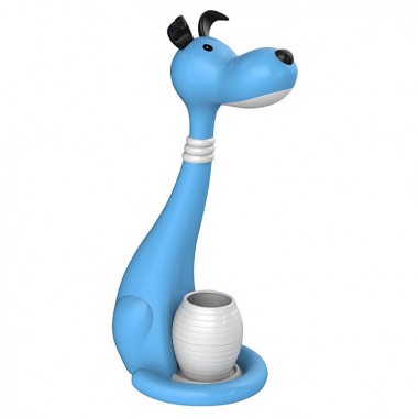 Светильник настольный светодиодный Camelion KD-852 C13 голубая Собака — Городок мастеров