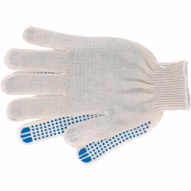 Перчатки трикотажные ПВХ-покрытие &quot;Точка&quot;, 10 класс защиты — Городок мастеров