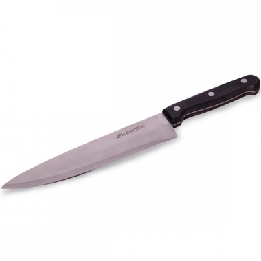 Нож кухонный Шеф 20 см Kamille из нержавеющей стали 5108 — Городок мастеров