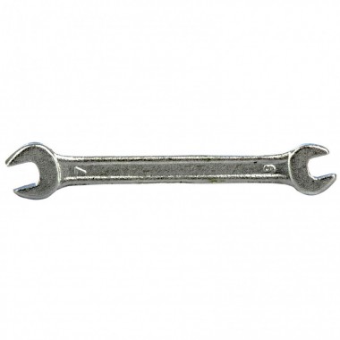 Ключ рожковый двусторонний 6х7 мм Sparta хромированный — Городок мастеров