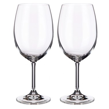 Набор бокалов для вина Lara Crystalex Bohemia 61577 2 шт 540 мл — Городок мастеров