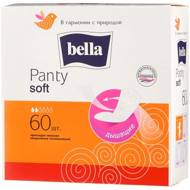 Прокладки ежедневные Bella Panty Soft 60шт — Городок мастеров