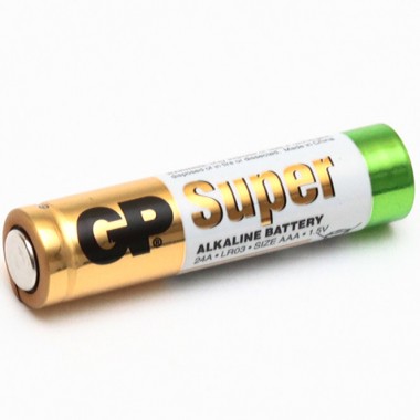 Батарейка LR3AАА GP Super Alkaline 1,5V 1 шт — Городок мастеров