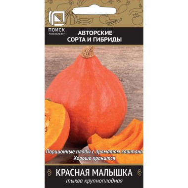Семена Тыква крупноплодная Красная малышка Поиск 10 шт — Городок мастеров