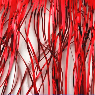 Дождик новогодний Морозко цвет красный 1,5 м — Городок мастеров